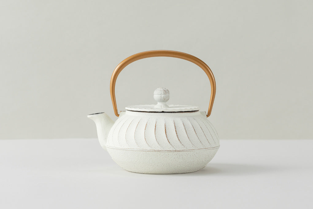 急須5型波(金/麻色) ﾂﾙ金