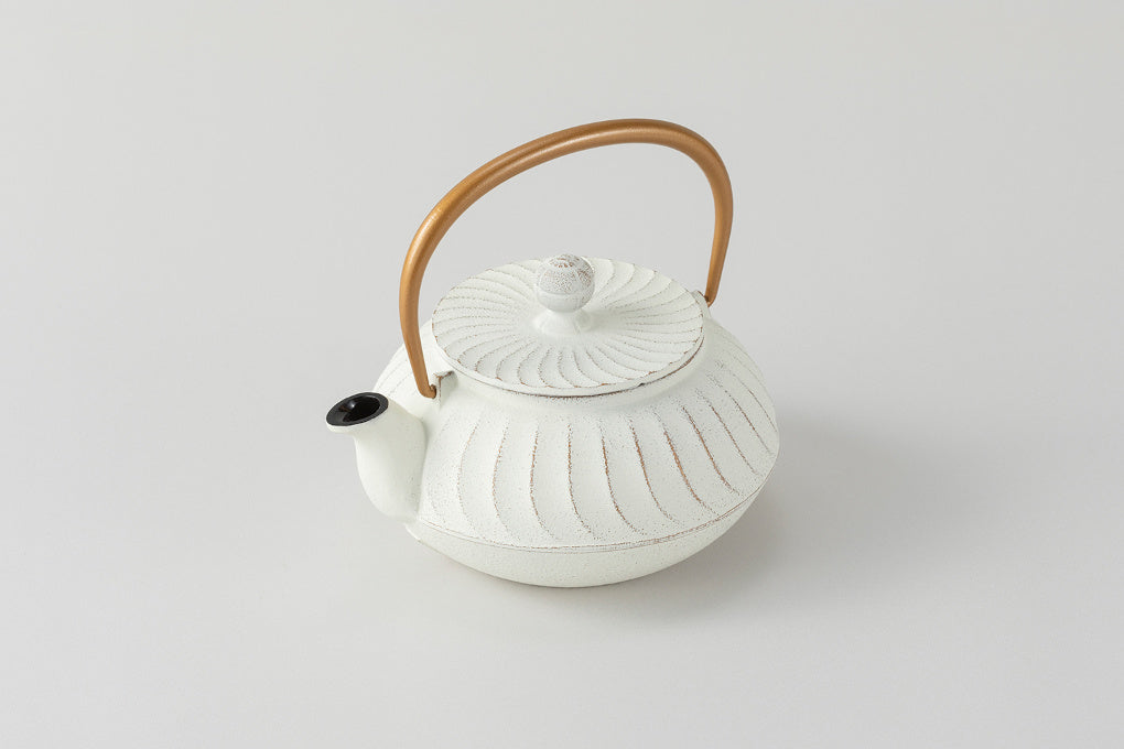 急須5型波(金/麻色) ﾂﾙ金