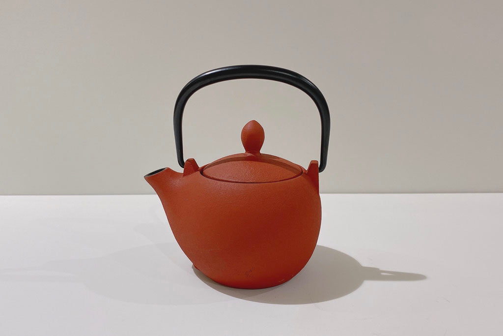 Teapot Maron Matte Red Brown