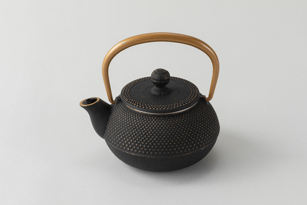 急須3型アラレ(金/黒) ﾂﾙ金