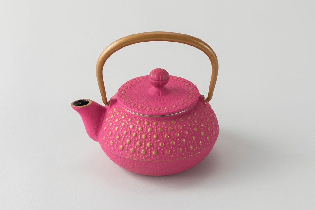 Teapot type 3 tortoiseshell (gold/pink) Tortoise gold 