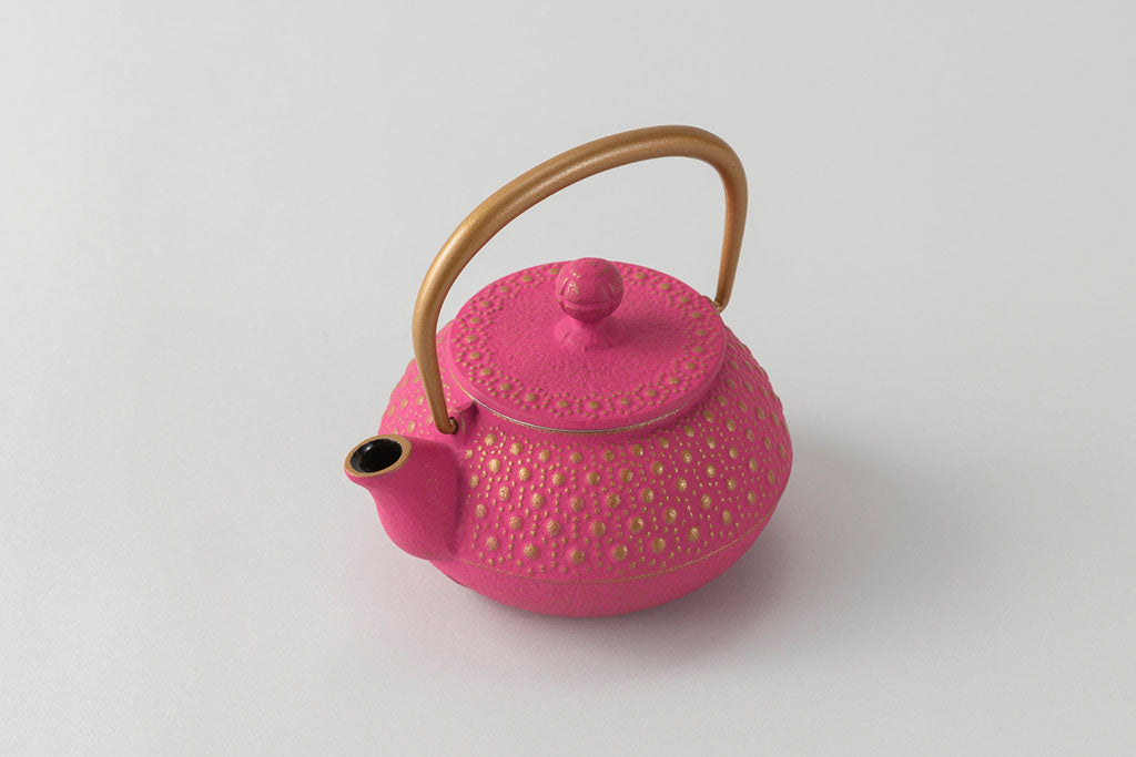 Teapot type 3 tortoiseshell (gold/pink) Tortoise gold 