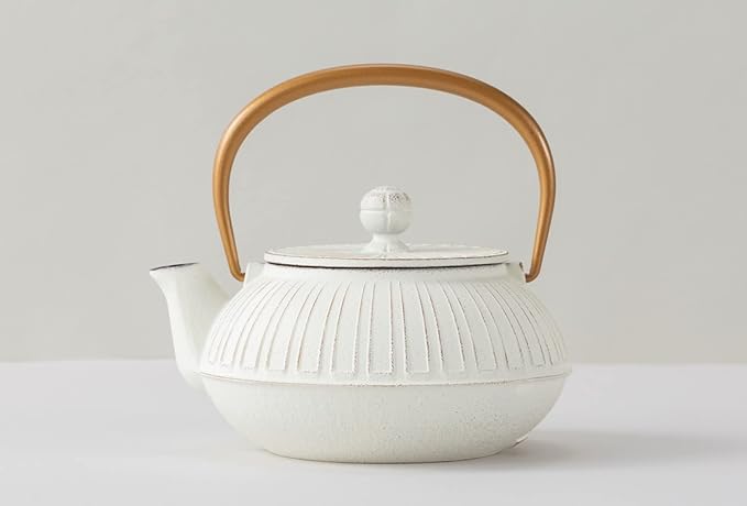 Teapot type 5 wave (gold/hemp color)
